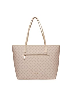 Nine West Torebka JH6389-NW Beżowy ze sklepu MODIVO w kategorii Torby Shopper bag - zdjęcie 182641189