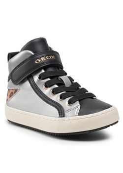 Geox Sneakersy J Kalispera G. M J944GM 0NFDH C0474 S Srebrny ze sklepu MODIVO w kategorii Trampki dziecięce - zdjęcie 182641197