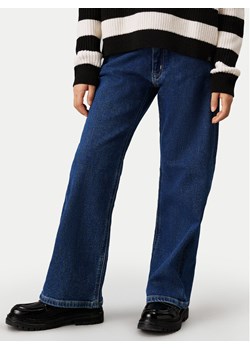 Calvin Klein Jeans Jeansy Authentic IG0IG02603 Niebieski Bootcut Fit ze sklepu MODIVO w kategorii Spodnie dziewczęce - zdjęcie 182641287