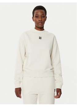 HUGO Bluza Daxandria 50527463 Beżowy Relaxed Fit - id: 0000304925313 - marki Hugo Boss - 182641309 HUGO Bluza Daxandria 50527463 Beżowy Relaxed Fit ze sklepu MODIVO w kategorii Bluzy damskie - zdjęcie 182641309