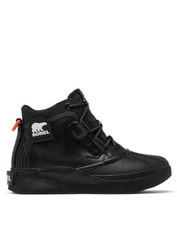 Sorel Sneakersy OUT N ABOUT™ IV Splashy Women's Waterproof Boot 2113211 Czarny ze sklepu MODIVO w kategorii Buty sportowe damskie - zdjęcie 182641736