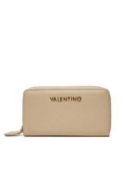 Valentino Duży Portfel Damski Divina VPS1R447G Beżowy ze sklepu MODIVO w kategorii Portfele damskie - zdjęcie 182641738