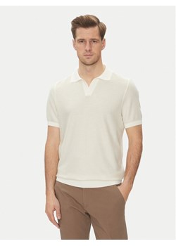 BOSS Polo H-Jianluca 50537654 Biały Regular Fit ze sklepu MODIVO w kategorii Swetry męskie - zdjęcie 182641756