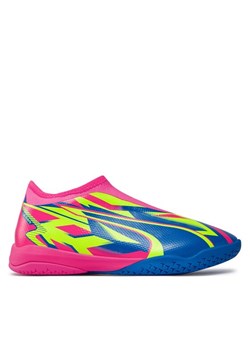 Puma Buty do piłki nożnej Ultra Match Ll Energy It+Mid Jr 107557 01 Różowy ze sklepu MODIVO w kategorii Buty sportowe damskie - zdjęcie 182641759