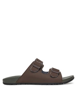Skechers Klapki Pelem-Rolento 66042/CHOC Brązowy ze sklepu MODIVO w kategorii Klapki męskie - zdjęcie 182641766