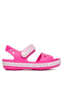 Crocs Sandały BAYABAND SANDAL T 211055-6QQ Różowy ze sklepu MODIVO w kategorii Sandały dziecięce - zdjęcie 182641817