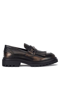 Gino Rossi Loafersy KEMER-1078-24 Brązowy ze sklepu MODIVO w kategorii Lordsy damskie - zdjęcie 182641988