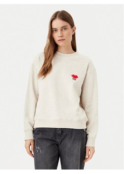 JDY Bluza Boogie 15320335 Beżowy Loose Fit ze sklepu MODIVO w kategorii Bluzy damskie - zdjęcie 182642019