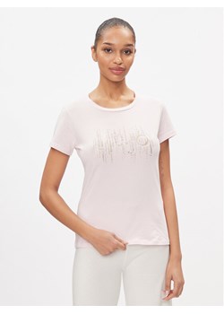 Liu Jo Sport T-Shirt TA4246 JS003 Różowy Regular Fit ze sklepu MODIVO w kategorii Bluzki damskie - zdjęcie 182642066
