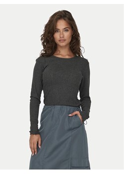 ONLY Bluzka Carlotta 15291987 Szary Regular Fit ze sklepu MODIVO w kategorii Bluzki damskie - zdjęcie 182642077