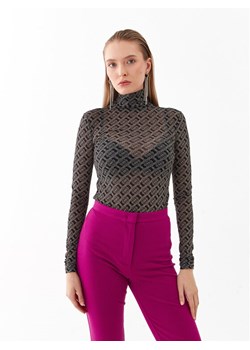 Pinko Bluzka Lamu 101813 A13G Czarny Slim Fit ze sklepu MODIVO w kategorii Bluzki damskie - zdjęcie 182642086