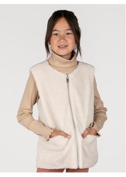 Coccodrillo Kamizelka ZC2178401ROJ Écru Regular Fit ze sklepu MODIVO w kategorii Kamizelki dziewczęce - zdjęcie 182642115