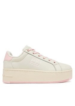 Tommy Jeans Sneakersy Tjw Flatform Ess EN0EN02518 Różowy ze sklepu MODIVO w kategorii Buty sportowe damskie - zdjęcie 182642239