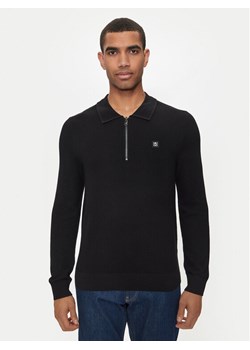 Hugo Sweter Sastoon 50516640 Czarny Slim Fit - id: 0000304024108 - marki Hugo Boss - 182642285 Hugo Sweter Sastoon 50516640 Czarny Slim Fit ze sklepu MODIVO w kategorii Swetry męskie - zdjęcie 182642285