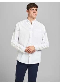 Jack&Jones Koszula 12182486 Biały Slim Fit ze sklepu MODIVO w kategorii Koszule męskie - zdjęcie 182642289