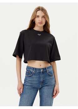 JOOP! Jeans T-Shirt Taky 30046280 Czarny Relaxed Fit ze sklepu MODIVO w kategorii Bluzki damskie - zdjęcie 182642375
