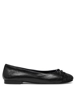 Tory Burch Baleriny Cap-Toe Pave Ballet 166214 Czarny ze sklepu MODIVO w kategorii Balerinki - zdjęcie 182642417