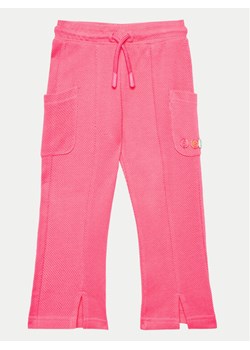 Coccodrillo Spodnie materiałowe WC4120101OWK Różowy Relaxed Fit ze sklepu MODIVO w kategorii Spodnie dziewczęce - zdjęcie 182642428