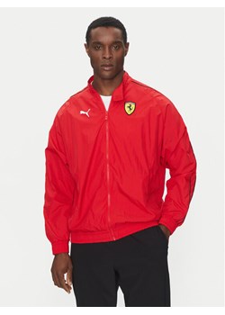 Scuderia Ferrari Kurtka przejściowa Ferrari Race T7 630215 Czerwony Regular Fit ze sklepu MODIVO w kategorii Kurtki męskie - zdjęcie 182642456