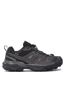 Salomon Sneakersy X Ultra 360 Leather Gore-Tex L47571600 Czarny ze sklepu MODIVO w kategorii Buty sportowe damskie - zdjęcie 182642469