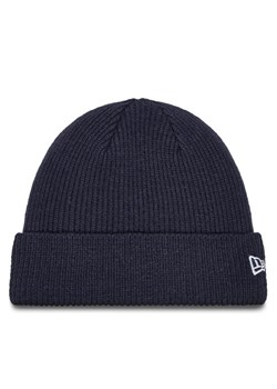 New Era Czapka Wool Cuff Knit Beanie 60424813 Granatowy ze sklepu MODIVO w kategorii Czapki zimowe damskie - zdjęcie 182642529