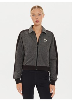 Puma Bluza T7 626797 Czarny Relaxed Fit ze sklepu MODIVO w kategorii Bluzy damskie - zdjęcie 182642685
