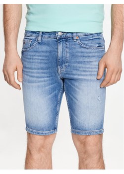 Boss Szorty jeansowe Delaware 50490005 Niebieski Slim Fit ze sklepu MODIVO w kategorii Spodenki męskie - zdjęcie 182642798