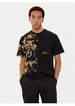 Versace Jeans Couture T-Shirt 78GAH609 Czarny Regular Fit - id: 0000305214461 - marki Versace Jeans - 182642799 Versace Jeans Couture T-Shirt 78GAH609 Czarny Regular Fit ze sklepu MODIVO w kategorii T-shirty męskie - zdjęcie 182642799