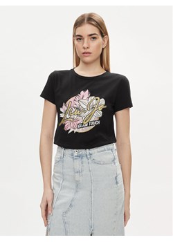 Liu Jo T-Shirt TA4202 JS003 Czarny Regular Fit ze sklepu MODIVO w kategorii Bluzki damskie - zdjęcie 182642805