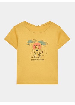United Colors Of Benetton T-Shirt 3I1XA102V Żółty Regular Fit ze sklepu MODIVO w kategorii T-shirty chłopięce - zdjęcie 182642899