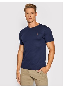 Polo Ralph Lauren T-Shirt 710740727 Granatowy Slim Fit ze sklepu MODIVO w kategorii T-shirty męskie - zdjęcie 182643009