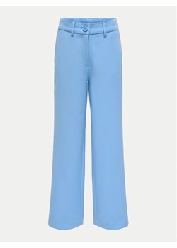 Kids ONLY Spodnie materiałowe Lana Berry 15300093 Niebieski Straight Fit ze sklepu MODIVO w kategorii Spodnie dziewczęce - zdjęcie 182643055