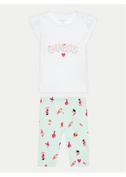Guess Komplet bluzka i legginsy A4GG06 K6YW3 Kolorowy Regular Fit ze sklepu MODIVO w kategorii Komplety niemowlęce - zdjęcie 182643059