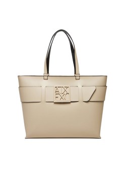 Armani Exchange Torebka 949127 0A874 U1092 Beżowy ze sklepu MODIVO w kategorii Torby Shopper bag - zdjęcie 182643109
