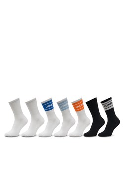Jack&Jones Zestaw 7 par wysokich skarpet męskich 12270245 Kolorowy ze sklepu MODIVO w kategorii Skarpetki męskie - zdjęcie 182643199