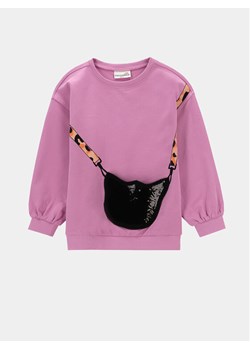 Coccodrillo Bluza WC4132101CEK Różowy Relaxed Fit ze sklepu MODIVO w kategorii Bluzy dziewczęce - zdjęcie 182643267