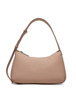 Calvin Klein Torebka Calvin Soft Shoulder Bag K60K612156 Beżowy ze sklepu MODIVO w kategorii Torebki bagietki - zdjęcie 182643308