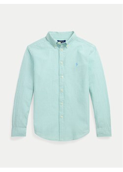 Polo Ralph Lauren Koszula 323964692002 Zielony Regular Fit ze sklepu MODIVO w kategorii Koszule chłopięce - zdjęcie 182643356