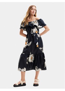 Desigual Sukienka letnia Georgeo 24SWVW02 Czarny Regular Fit ze sklepu MODIVO w kategorii Sukienki - zdjęcie 182643376