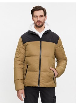 4F Kurtka zimowa 4FWAW23TDJAM348 Brązowy Regular Fit ze sklepu MODIVO w kategorii Kurtki męskie - zdjęcie 182643389