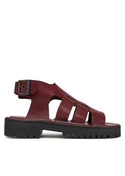 Fracap Sandały D031 Bordowy ze sklepu MODIVO w kategorii Sandały damskie - zdjęcie 182643415