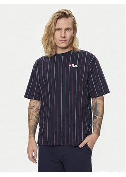 Fila T-Shirt FAM0662 Granatowy Regular Fit ze sklepu MODIVO w kategorii T-shirty męskie - zdjęcie 182643456