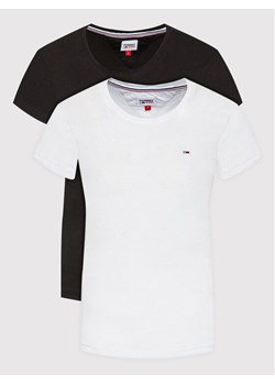 Tommy Jeans Komplet 2 t-shirtów Soft DW0DW11459 Kolorowy Regular Fit ze sklepu MODIVO w kategorii Bluzki damskie - zdjęcie 182643537