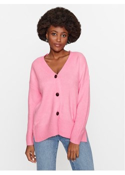 Vero Moda Kardigan 10291670 Różowy Regular Fit ze sklepu MODIVO w kategorii Swetry damskie - zdjęcie 182643566