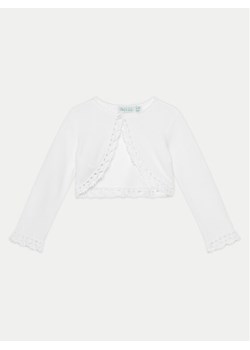 Abel & Lula Bolerko 5365 Biały Regular Fit ze sklepu MODIVO w kategorii Bluzy i swetry - zdjęcie 182643595