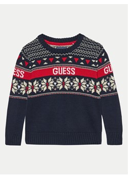 Guess Sweter N4BR04 Z2NN0 Kolorowy Regular Fit ze sklepu MODIVO w kategorii Swetry chłopięce - zdjęcie 182643607