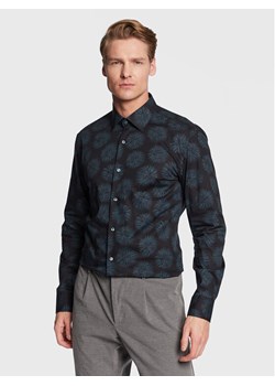 Boss Koszula 50494720 Zielony Slim Fit ze sklepu MODIVO w kategorii Koszule męskie - zdjęcie 182643609