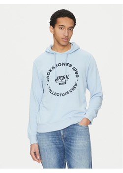 Jack&Jones Bluza Simon 12269353 Błękitny Standard Fit ze sklepu MODIVO w kategorii Bluzy męskie - zdjęcie 182643645
