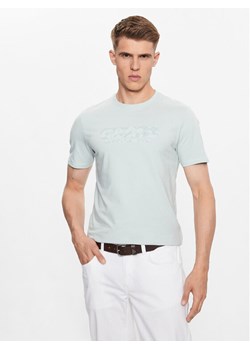 Guess T-Shirt M3YI26 J1314 Niebieski Slim Fit ze sklepu MODIVO w kategorii T-shirty męskie - zdjęcie 182643708