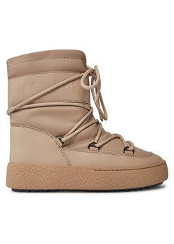 Moon Boot Śniegowce Ltrack Tube Rubber 24500900003 Beżowy ze sklepu MODIVO w kategorii Śniegowce damskie - zdjęcie 182643766